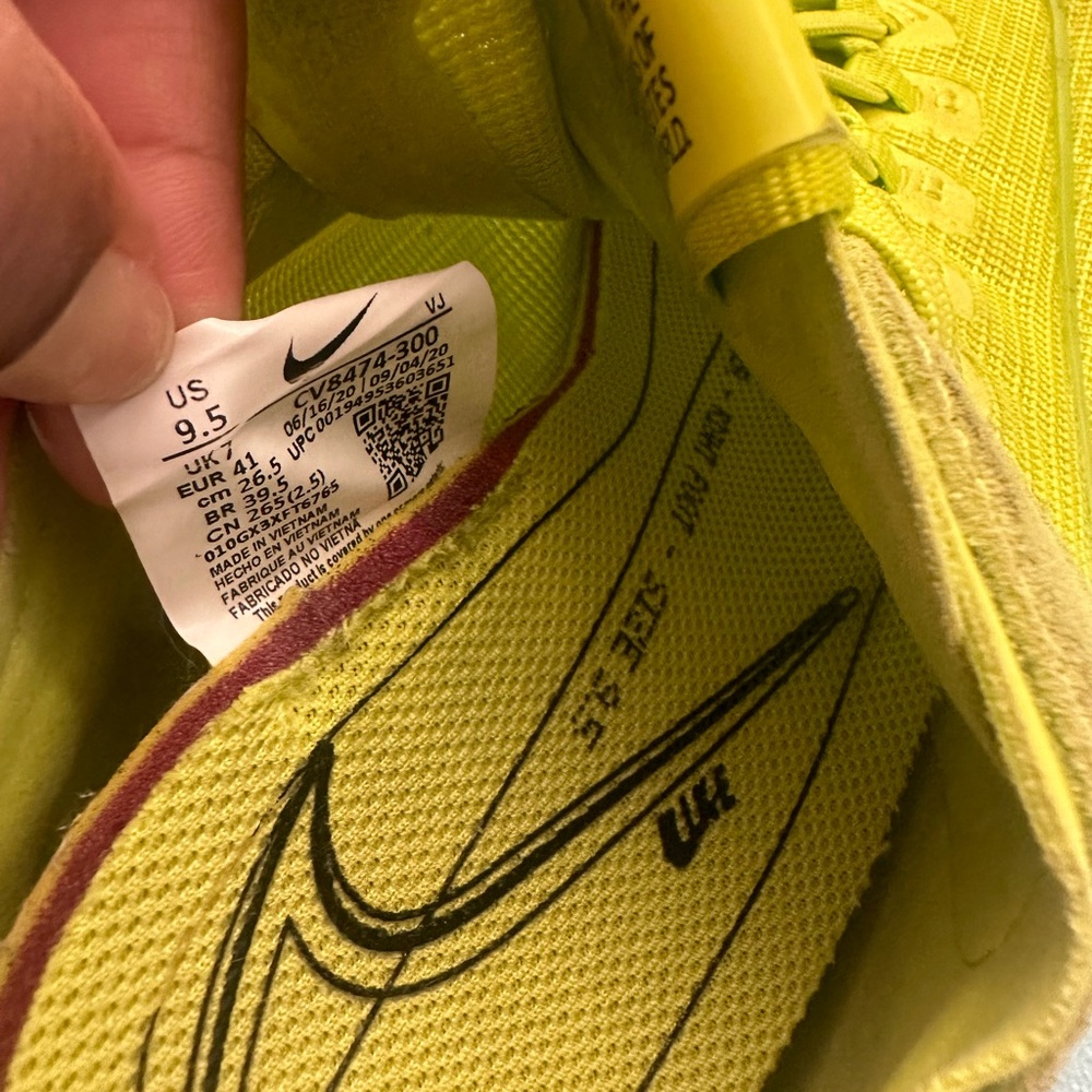 Nike Air Zoom Alpha fly Next% trainers #running #neon #nike

Easy to 🧽 - Picture 4 of 4